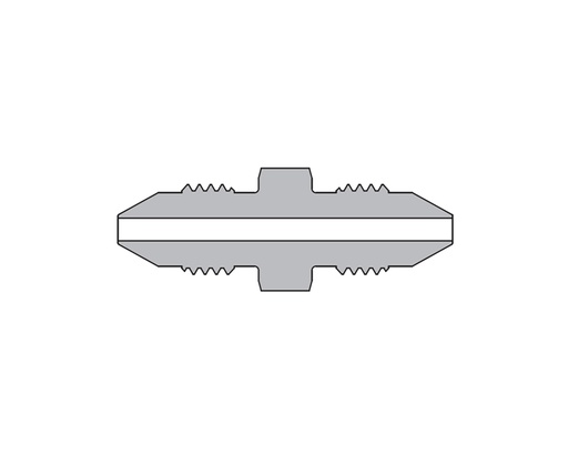 [SS-MMA-MM9-MM4] 316 SS, FITOK AMH Series Adapter Fitting, Male to Male, 9/16" × 1/4" Male 20M Series Medium Pressure Coned and Threaded Connection