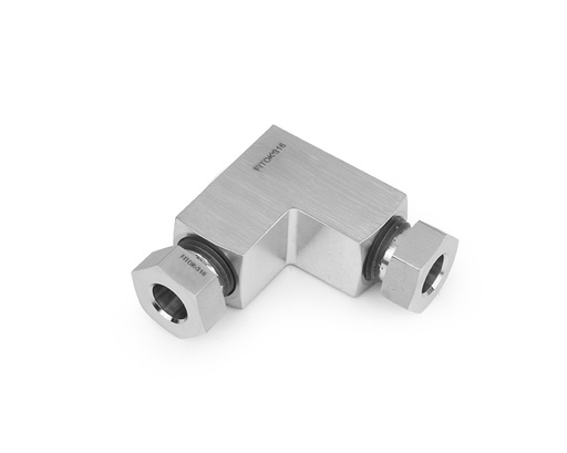[SS-DLU-DFF2] 316 SS, FITOK 20D Series Medium Pressure Tube Fitting, Union Elbow, 1/8" O.D.